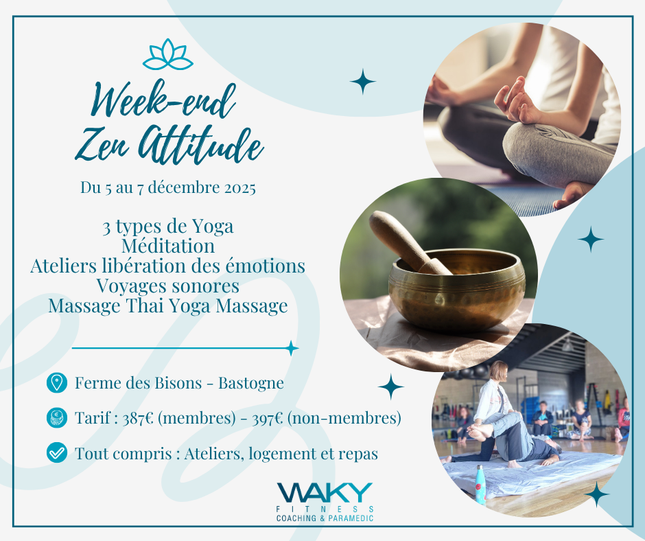 Week-end ZEN ATTITUDE 5 au 7décembre 2025